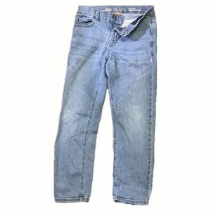 Children’s Place Boys Straight Jeans Size 8 – Light Wash Denim